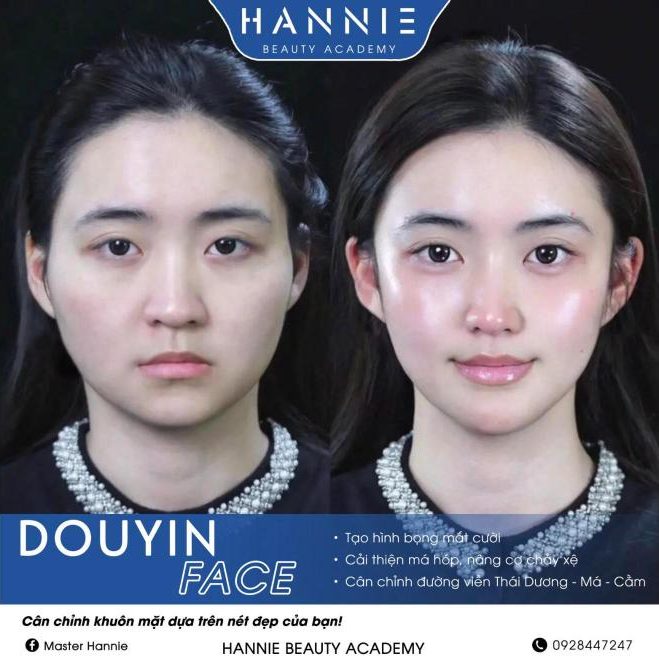 Douyin Face trước và sau